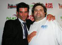Anthony DeSando and Artie Lange at the premiere of "Artie Lange's Beer League" during the CineVegas Film Festival.