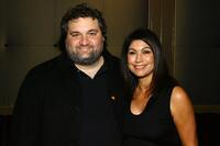 Artie Lange and Caroline Hirsch at the Mario Batali Roast which kicks off the 3rd Annual New York Comedy Festival.