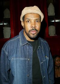 Eriq La Salle at the ABC My Wife and Kids wrap party.