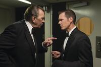 Frank Langella as Richard Nixon and Kevin Bacon as Colonel Jack Brennan in "Frost/Nixon."