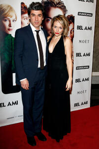 James Lance and Guest at the "Bel Ami" Party during the day nine of the 62nd Berlinale International Film Festival in Germany.