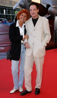 Dieter Laser and Guest at the German premiere of "Poseidon."