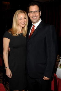 Richard LaGravenese and Lisa Kudrow at the Luncheon in Celebration of "P.S. I Love You."