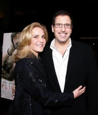 Richard LaGravenese and Wendy Finerman at the premiere of "P.S. I Love You."