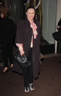Frances Barber at the London Evening Standard Theatre Awards.