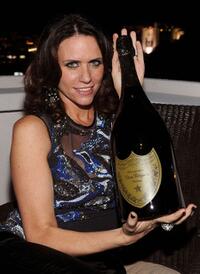 Amy Landecker at the Golden Globes party.