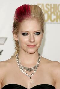 Avril Lavigne at the Conde Nast Media Group's Fourth Annual Fashion Rocks Concert.