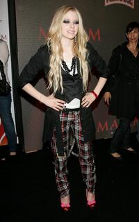 Avril Lavigne at the Maxim Magazine's 8th Annual Hot 100 Party.