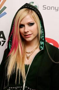 Avril Lavigne at the MTV Europe Music Awards 2007.