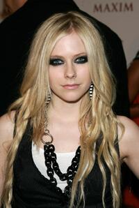 Avril Lavigne at the Maxim Hot 100 Party.