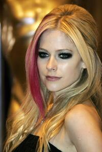 Avril Lavigne at the World Music Awards.