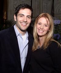 Michael Landes and his wife Wendy at a party of UPN's primetime line-up.