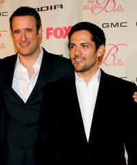 Benjamin King and Michael Landes at the premiere of "The Wedding Bells."