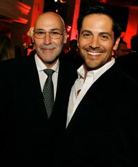 Jonathan Pontell and Michael Landes at the after party reception of "The Wedding Bells."