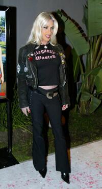 Alexis Arquette at the premiere party for "The Simple Life."