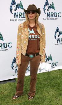 Rosanna Arquette at the Natural Resource Defense Council's Day of Discovery.