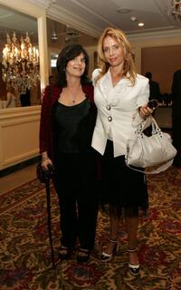 Rosanna Arquette and Cathleen Leslie at the AFI Associates luncheon honors Arquette family with the 6th Annual 'Platinum Circle Award'.