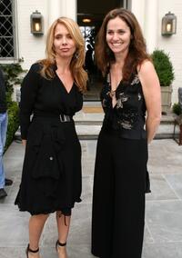 Rosanna Arquette and Amy Brenneman at the Children's Health Environmental Coalition's (CHEC) annual benefit.