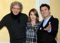 Elie Chouraqui, Barbara Schultz and Marc Lavoine at the screening of "Celle que j'aime."