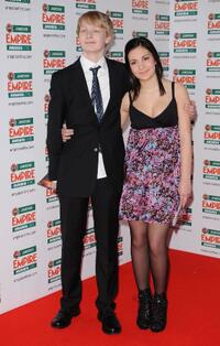 Kare Hedebrant and Lina Leandersson at the Jameson Empire Film Awards.
