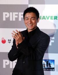 Andy Lau at the opening ceremony of the Pusan International Film Festival (PIFF).