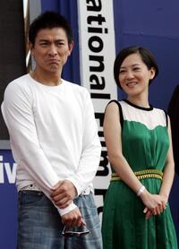 Andy Lau and Taiwan Director Robin Lee Yun-Chan at the Pusan International Film Festival (PIFF).