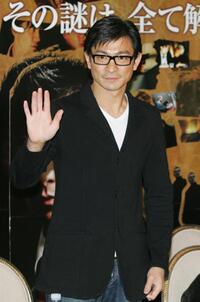 Andy Lau at the press conference of "Infernal Affaira III."