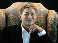 Andy Lau at the press conference of "Protege."