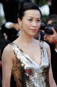 Carina Lau at the official projection of "2046" during the 57th Cannes Film Festival.