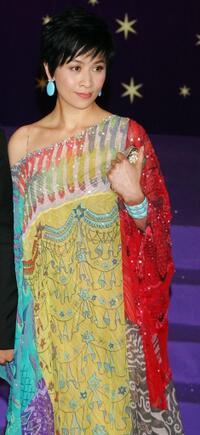 Carina Lau at the 25th Hong Kong Film Awards.