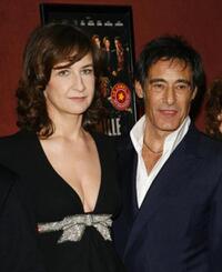 Valerie Lemercier and Gerard Lanvin at the premiere of "Le Heros de la Famille."