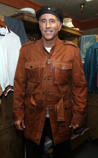 Christopher Lawford at the Gibson Guitar and Entertainment Tonight celebrity hospitality lodge.