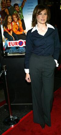 Lucy Lawless at the premiere of "Eurotrip."