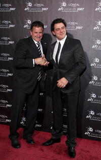 Anthony LaPaglia and Vince Colosimo at the L'Oreal Paris 2007 AFI Industry Awards.