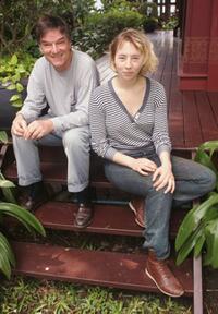 Director Benoit Jacquot and Isild Le Besco at the Bangkok International Film Festival.