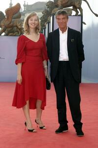 Isild Le Besco and director Benoit Jacquot at the premiere of "L'Intouchable" during the 63rd Venice Film Festival.