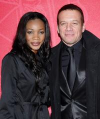 Samuel Le Bihan and Guest at the Cesar Film Awards 2009.