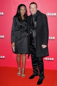 Samuel Le Bihan and Guest at the Cesar Film Awards 2009.