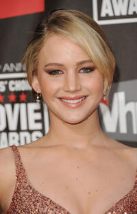 Jennifer Lawrence at the 16th annual Critics' Choice Movie Awards in California.