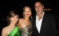 Tessa Ia, Jennifer Lawrence and Guillermo Arriaga at the premiere of "The Burning Plain."