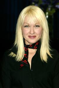 Cyndi Lauper at the Tower Records to promote her new album "At Last."