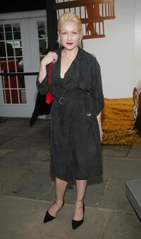 Cyndi Lauper at the Nicole Miller Spring/Summer 2004 Fashion Show.