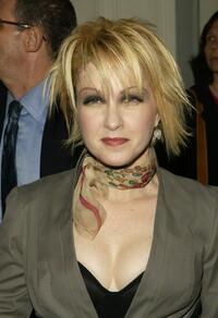 Cyndi Lauper at the American Theatre Wings 2004 Tony Awards Nominations.