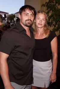 Matt LeBlanc and Melissa at the California premiere of "The Perfect Storm."