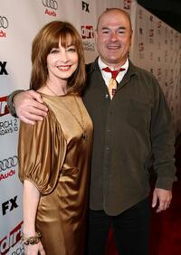 Sharon Lawrence and Larry Miller at the 2nd season premiere screening of "Dirt."
