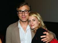 Christoph Waltz and Melanie Laurent at the New York screening of "Inglourious Basterds."