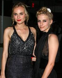 Diane Kruger and Melanie Laurent at the after party of the screening of "Inglourious Basterds."