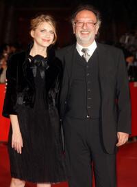 Melanie Laurent and Alessandro Capone at the premiere of "L'Amour Cache" during the 2nd Rome Film Festival.
