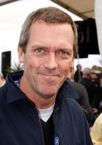 Hugh Laurie at the Fox's Super Bowl XLII red carpet.