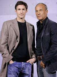 Benjamin Sadler and Heiner Lauterbach at the photocall of "Dresden."
